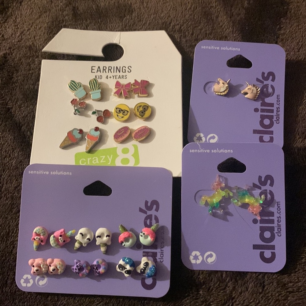 Kids fashion earrings